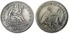 US 1843 P/O座ったLiberty Quater Dollar Dollar Silverメッキコピーコイン