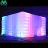 Nouveau Arriver 8x8x3.8m Blanc Gonflable Cube Tente Cubique Chapiteau Maison Carré Partie De Mariage Cinéma Bâtiment Personnalisé Pour USA