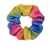 Barn pannband flickor scrunchies dubbel färg gradient färg pannband hästspannband mode flickor barrettar tillbehör