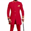 Costumes pour hommes décontracté Costume pour hommes Slim mode deux pièces ensemble Costume Homme Pour Mariage Trajes Elegantes Para Hombre