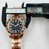 Herenhorloge 36 Gem horloges Automatisch mechanisch uurwerk horloge Lichtbreking Mooi horloge Saffier slijtvast horloge roestvrijstalen wijzerplaat