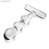 Crystal Glass Dildos Masturbator Realistic Dildo Penis Glass Beads Anal Butt Plug Sex toys for Woman Couples Vaginal Stimulation L230518