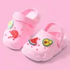 Slipper Baby Mules Girl Boy Sliper Summer Kids Scarpe da giardino carino Cartoon Fruit Beach Scarpe Accoglienti Bambini Casualmente Scarpe casual 230606