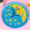 Stich 3D Spezialform geformt Diamant Stickerei Flower Wanduhr Cartoon Tier Diamant Malerei Cross Stitch Uhr Diamant Mosaikdekoration