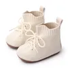 Premiers marcheurs nouveau bébé bambins nouveau-né infantile chaussures de respirabilité haut garçons filles Prewalker semelle souple enfants baskets