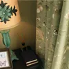 Занавес сельские занавески для гостиной столовой спальни американская цветочная птица в стиле страны хлопок и льняная ткань