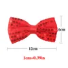 Neck Ties Fashion Bow Tie For Men Women Classic Sequins Bowtie Wedding Party Bowknot Adult Mens Bowties Cravats Yellow 230605