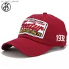 FS 2023 Streetwear Rood Roze Merk Baseball Caps Voor Mannen Vintage Gewassen Trucker Hoeden Snapback Zomer Vrouwen Cap Casquettes Femmes l230523