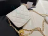Luksusowe designerskie torby krzyżowe Kobiety klasyki torebki Wysokiej jakości łańcuchowe torebki na ramię oryginalne skórzane torby sprzęgła