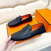 Luxury Mokasin Driving Oxford Shoes A2 Classic Leather Designer Men's Casual Shoes Breattable Men's Dress Shoes Högkvalitativa mäns platta skor.