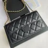 Designer 9A High Quality Bag Womens Fashion Classic Mini WOC Clamshell Oblique Cross Body Bag Shoulder Flap Wallet Leather Handbags Quality Luxury Messenger Bag