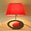 Bordslampor led keramisk lampa bröllop gåva kinesisk stil vardagsrum sovrum studie ljus skrivbord lampor kaffekontor fixturer wj11
