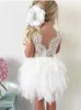 Girl's Sukienki Dziewczyny Puszysty Smash for Kids Toddler Backless Wedding Birthday Party
