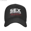 Classique unisexe sexe instructeur casquette de Baseball adulte réglable papa chapeau pour hommes femmes sport Snapback chapeaux été casquettes L230523