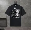 2023 Yaz Erkek Kadın Moda ve Boş Zaman Markası Mizaç Joker Yumuşak Karikatür Mektubu Basılı T-Shirt Boyutu XS-4XL#AM23