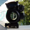 Scopes Tactical Airsoft M2 M68 Red Dot Reflex Sight Hunting Scope 4Moa with Flipupレンズカバーmk18マウントフルオリジアンマーキング