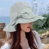 Chapeaux à large bord pare-soleil seau femmes été crème solaire respirant pêcheur chapeau loisirs de plein air mode plage casquette R230607