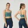 Lu Align Lu Y-Stil, athletische Damen-BHs, sexy Trainings-Tanktop, raffendes, enges Top, Weste, hohe Elastizität, Sportunterwäsche, Stretch-Dessous, Stretch-Dessous