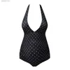 Moderskap Swimwears Swimming Top Women Maternity Dot One Piece Swimsuit Gravid Moder Summer Natural Color Clothing Bathing Suit For Pregnancy T230607