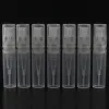 1000 pcslot 2 ml Plastic Parfumflesjes Lege Hervulbare Spray Fles Kleine Parfum Sample Flesjes In Voorraden