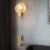 Lámpara de pared Interior LED para fondo Luz de sala de estar Luces interiores de lujo Sconce Dormitorio Comedor Decoración