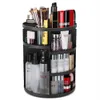 Organizzatore per la cura della pelle dell'organizzazione Black Cosmetic Storage Box a 360 gradi Desktop Desktop Tavolo Respuglio esplosivo