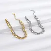 Braccialetti a maglie doppio strato con zirconi perline rotonde moda colore argento cuore bracciale donna dolce catena fidanzamento festa femminile