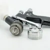 Pistolet z sprayu pistoletu 1,3 mm/2,0 mm dysza aerograf grawitacyjny do farby samochodowej z pistoletem sprayowym z zbiornikiem zbiornikowym 600 cm3