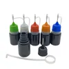 5pcs Empty 5ml Soft Black PE Dropper Bottle for E Liquid Plastic Jar With Metal Needle Cap Vial 2TSK