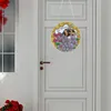 Stitch 5D DIY Diamond Målning Wreath Diamond Embrodery Kit Specialformad borr DIY Cross Stitch Art Craft Home Wall Decor