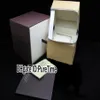 Hight Quality New Brown Watch Box Whole Mens Womens Watch Montres originales Box Certificate Card Gift Paper Bags LUBOX Puretime2461