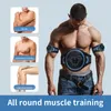 Core Abdominal Trainers EMS Muscle Stimulator Toner ABS Trainer Wireless USB Recharge Body Slimming Belt Weight Loss Fitness Shaping Home Gym 230606