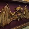 Decorative Objects Figurines Gothic home decor Cursed Items Two Headed Bat Shadow Box Display specimen Statue Picture Frames Painting Oddity 230607