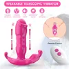 Kvinnors dildo fjäril vibrator sexleksaker för kvinnor trådlös fjärrkontroll vagina kvinnliga vibratorer vuxen 18 leksak