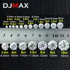 Losse diamanten DJMAX Premium losse steen D kleur Moissanita edelstenen fabriek groothandel Lab Grown Diamond gecertificeerde steen 230607