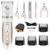 Trimmers Chien Clipper Hoils Coiffures Clippers Grooming (animal de compagnie / chat / chien / lapin) Coupe de cheveux Rasoir Set PET