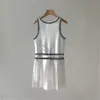 2023 Designer Wholesale Sexy Mini Dresses Summer Women Sleeve Sporty Dress Casual A-LINE Solid Sundress Y2K Streetwear Bulk Wholesale Clothes 9933