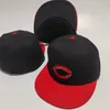 2023 Ready Stock Mexico Cappellini aderenti Hip Hop lettera A Sport all'aperto Sport EBaseball Cappelli per adulti Visiera piatta per uomo Donna Full Closedr taglia 7-8