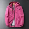 Men's Jackets 2023 Spring Autumn Outdoor Windbreaker Men Hiking Camping Rain Waterproof Jacket Mens Women Breathable Coats Plus 8XL