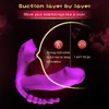 3 IN 1 G Spot Sucker Vibrator voor Vrouwen Vibrerende Anale Kraal Clitoris Stimulator Afstandsbediening Wearable Vibrator Slipje seksspeeltje L230518