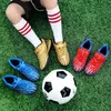 Tênis Gold Kids Professional Football Shoes Child Artificial Turf Sport Soccer Shoes for Boys Girls Training Football Tennis 230606