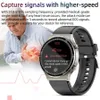 Telehealth smartwatch thuis op afstand chronische telezorg hartslag ecg ppg monitoring luxe medisch niveau smartwatch