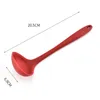 Soup Ladle Spoon Silicone Ladle Spoon Seamless Nonstick Kitchen Ladles for Soup Chili Gravy Salad Dressing and Pancake Batter 122272