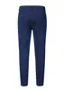 Mens Jeans Black and Blue Colors Est Spring Ripped Stretch Skinny Fashion Printed Pantalon Ropa för män 230606