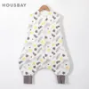 Sacchi a pelo Borsa per bambini 26T Baby Sleepwear Summer Cool 100 Cotton Vest Sleepsack Bambini Ragazzi Ragazze Tute 230606