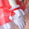 Косплей девушки розовый кард -пополнитель Sakura Kinomoto Sakura Princess Dress Costume Costum