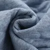 Piżama dzieciak piżamowy zestaw chłopców dziewczęta bawełniane pjs top i spodnie unisex 3 warstwy, aby utrzymać gęste ciepłe ubrania ubrania ubrania maluchowe 230606