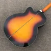 Groothandel Gitaar Nieuwe 43 inch akoestische gitaar J-200 standaard Single Cutaway Vintage Sunburst Gratis verzending