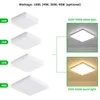 Ceiling Lights Morden LEDs Light Flush Mounting 18W 24W 36W 48W Square Lamp For Kitchen Bedroom Hallway Warm / White