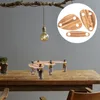 Flatware Sets 3 Pcs Bottle Topper Holder Cup Trays Wooden Wedding Pallets Serving Plate Picnic Supplies Boards